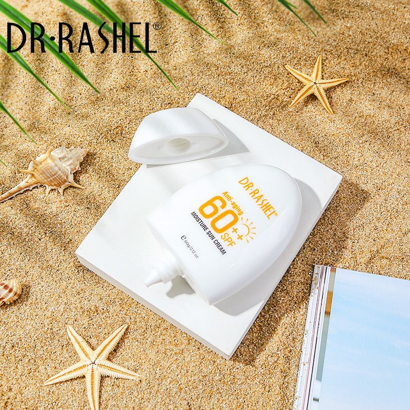 Dr. Rashel Sunscreen Lotion No White Cast Sun Cream SPF 60++ UVA UVB Protection Sunscreen Anti-aging Cream