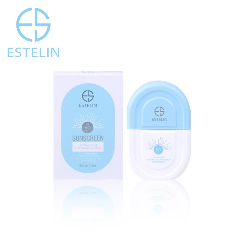 ESTELIN Sunscreen Lotion Isolation Lotion No white SPF50+ Sunblock Moisturizing Oil-control Refreshing Anti-Aging Facial Sunscreens Skin Care
