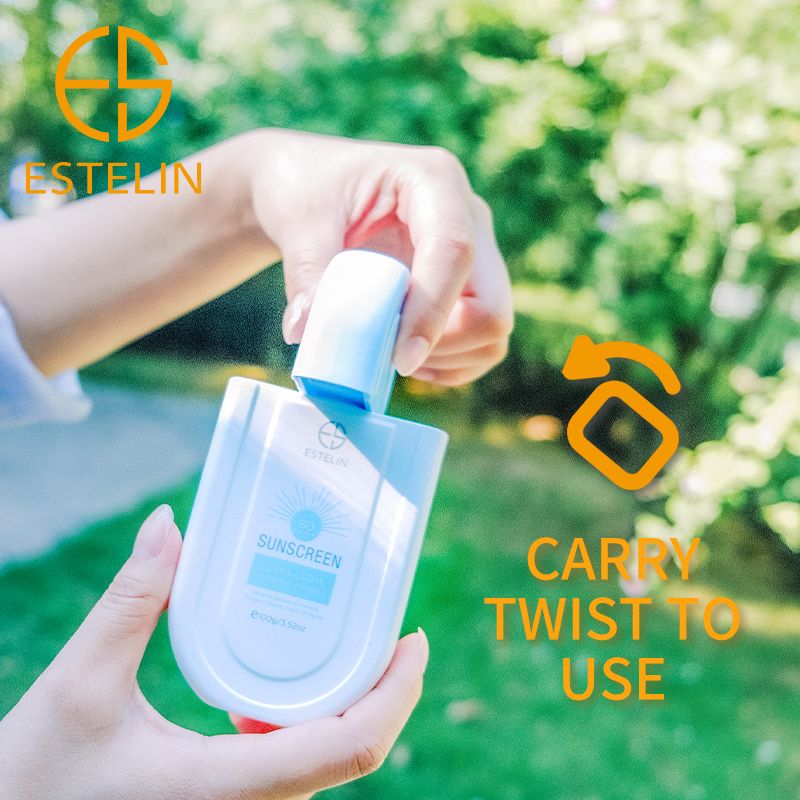 ESTELIN Sunscreen Lotion Isolation Lotion No white SPF50+ Sunblock Moisturizing Oil-control Refreshing Anti-Aging Facial Sunscreens Skin Care