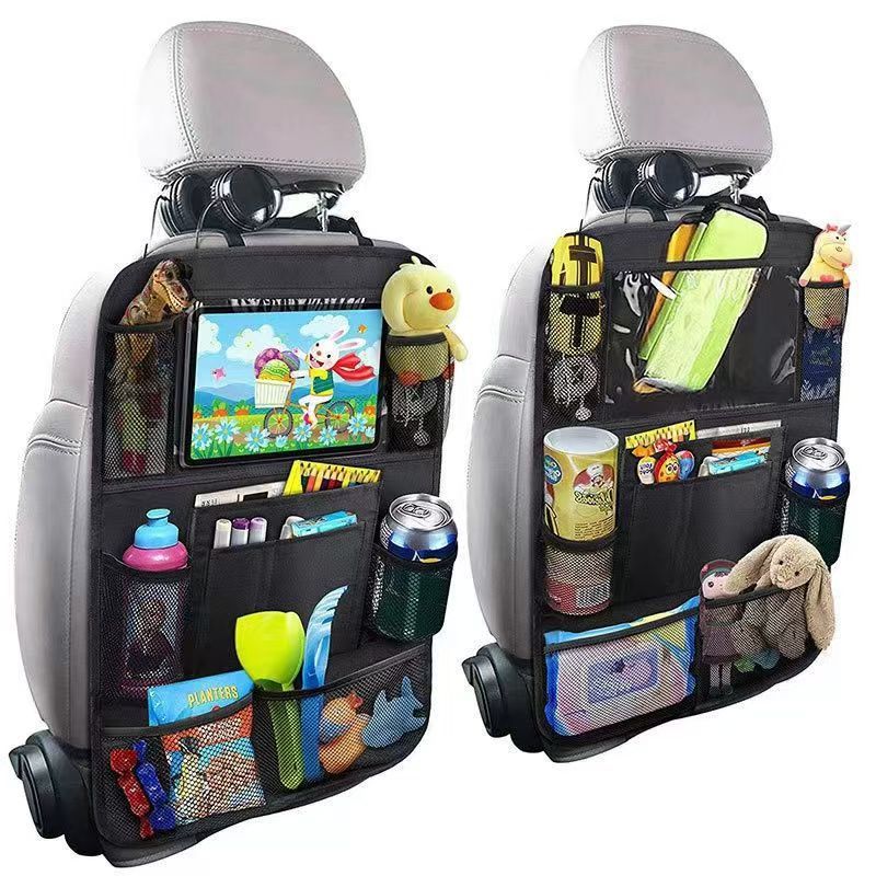 Universal Waterproof Car Back Seat Organizer Storage Bag Multi Pocket Hanging Pouch Assorted