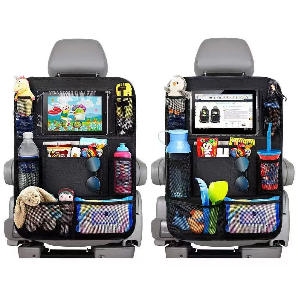 Universal Waterproof Car Back Seat Organizer Storage Bag Multi Pocket Hanging Pouch Assorted