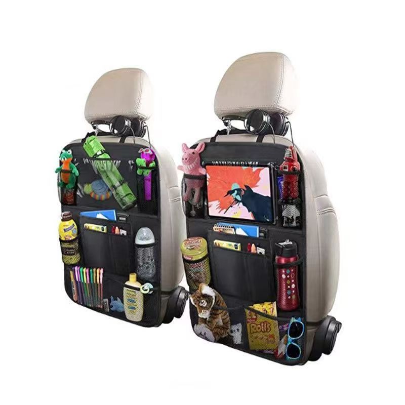 Universal Waterproof Car Back Seat Organizer Storage Bag Multi Pocket Hanging Pouch Assorted
