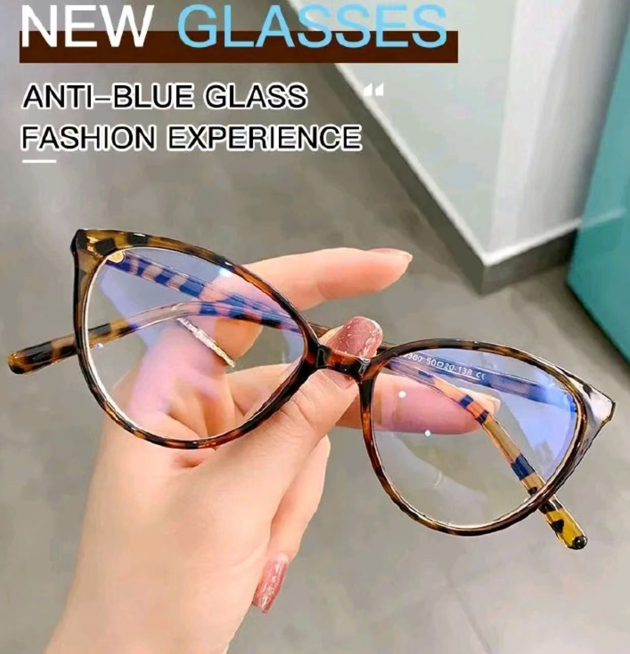 New Anti-Blue Light Cat Eye Glasses Women Men Vintage Leopard Print Optical Frame Spectacles Computer Goggles Reading Eyeglasses Eyewear Frames
