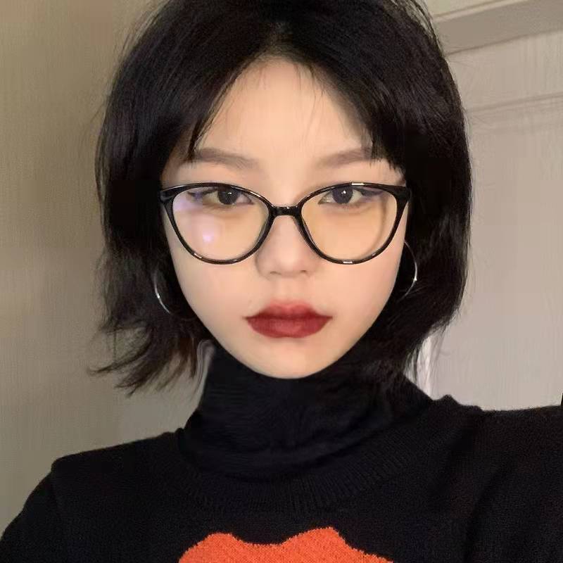 New Anti-Blue Light Cat Eye Glasses Women Men Vintage Leopard Print Optical Frame Spectacles Computer Goggles Reading Eyeglasses Eyewear Frames