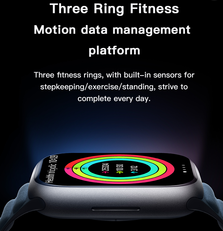 New T Watch X  Smartwatch Bluetooth Call Smart Watches Two Straps Health Monitor Fitness Bracelet Scroll Button Smart Band For Smart Phones