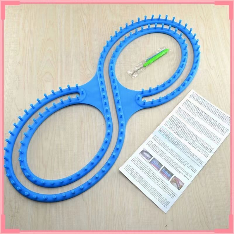 Knitting Loom Sock Knitting Machine 8 Shaped Knitting Machine Weaving Machine With Pick Tool And Needle For Beginners To Make Hat Scarf Blanket Sock
