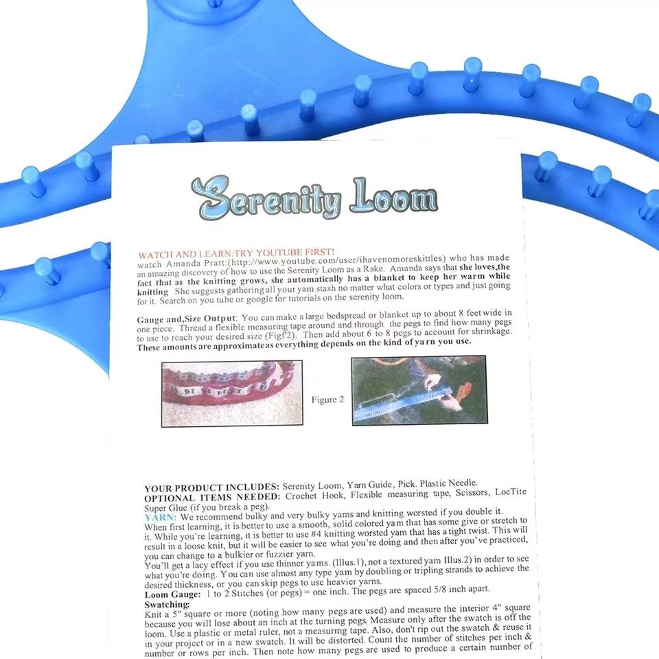 Knitting Loom Sock Knitting Machine 8 Shaped Knitting Machine Weaving Machine With Pick Tool And Needle For Beginners To Make Hat Scarf Blanket Sock