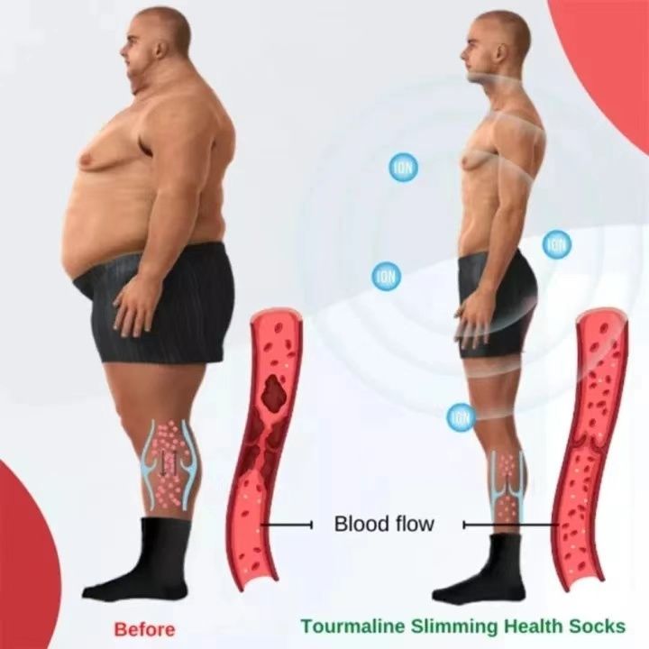 2/3Pairs Tourmaline Self Heating Socks Help Warm Cold Feet Self-Heating Health Care Socks Magnetic