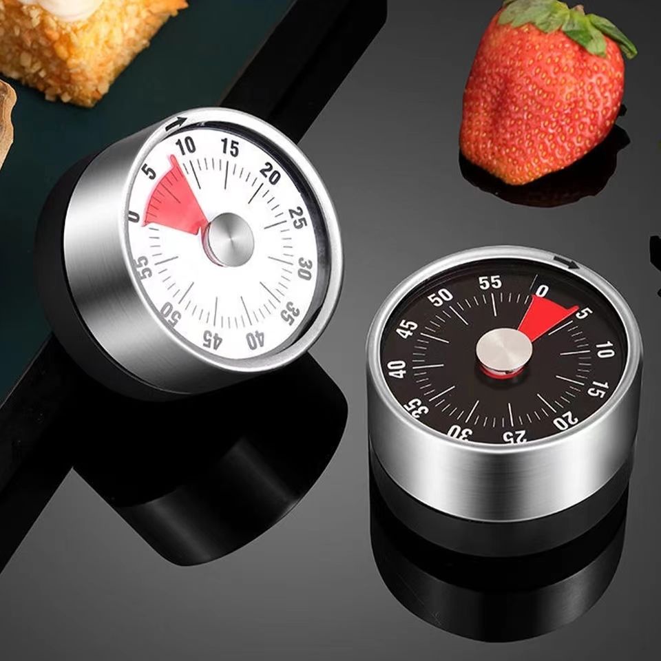 1pc Visual Timer Mechanical Countdown Timers Time Clocks Kitchen Classroom Baking Clock For Teaching Meeting Cookin Working