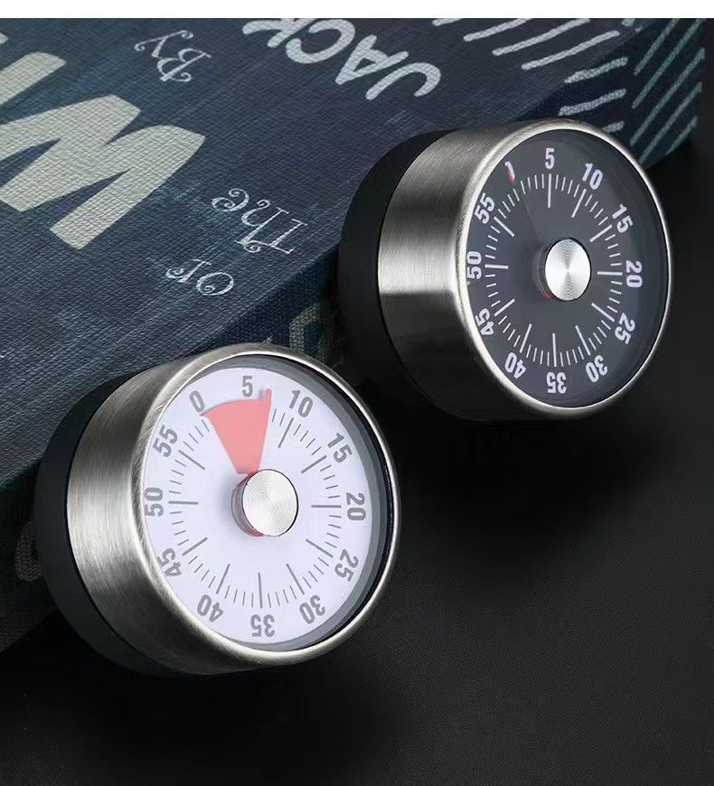 1pc Visual Timer Mechanical Countdown Timers Time Clocks Kitchen Classroom Baking Clock For Teaching Meeting Cookin Working