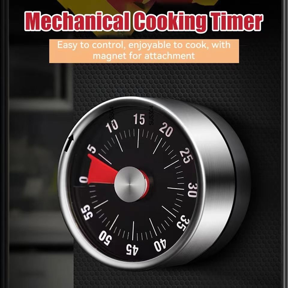 1pc Visual Timer Mechanical Countdown Timers Time Clocks Kitchen Classroom Baking Clock For Teaching Meeting Cookin Working