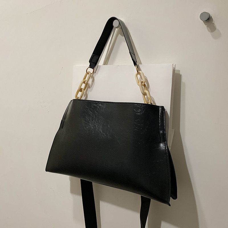 New Design Handbags Women Shoulder Bag Soft PU Leather Crossbody Bga Large Capacity Fashion Female Underarm Bags