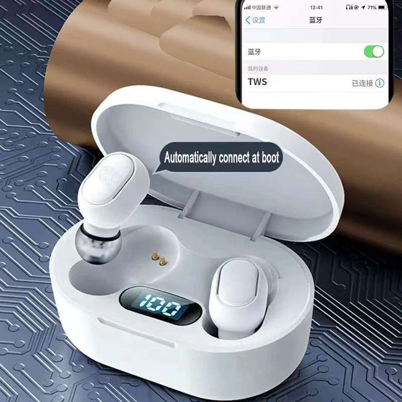 New E7S Fone 5.3 Bluetooth Earphones Wireless Earpods Noise Cancelling Earbuds with Mic Wireless Bluetooth Headset For Phones