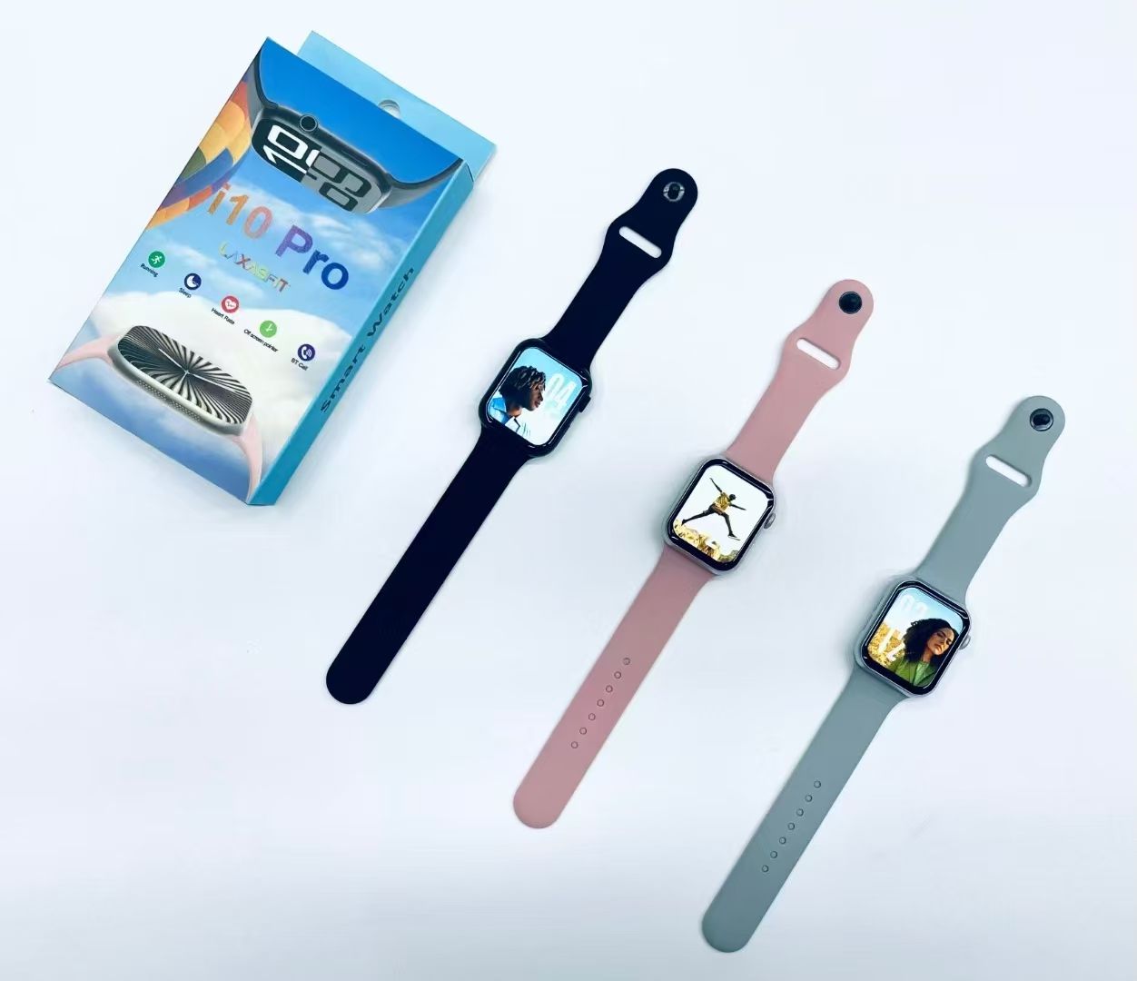 New i10 Pro Smartwatches Ultra-thin Smart Watch Watch10 Bluetooth Call Smart Watches Health Monitor Fitness Smart Band For Smart Phones