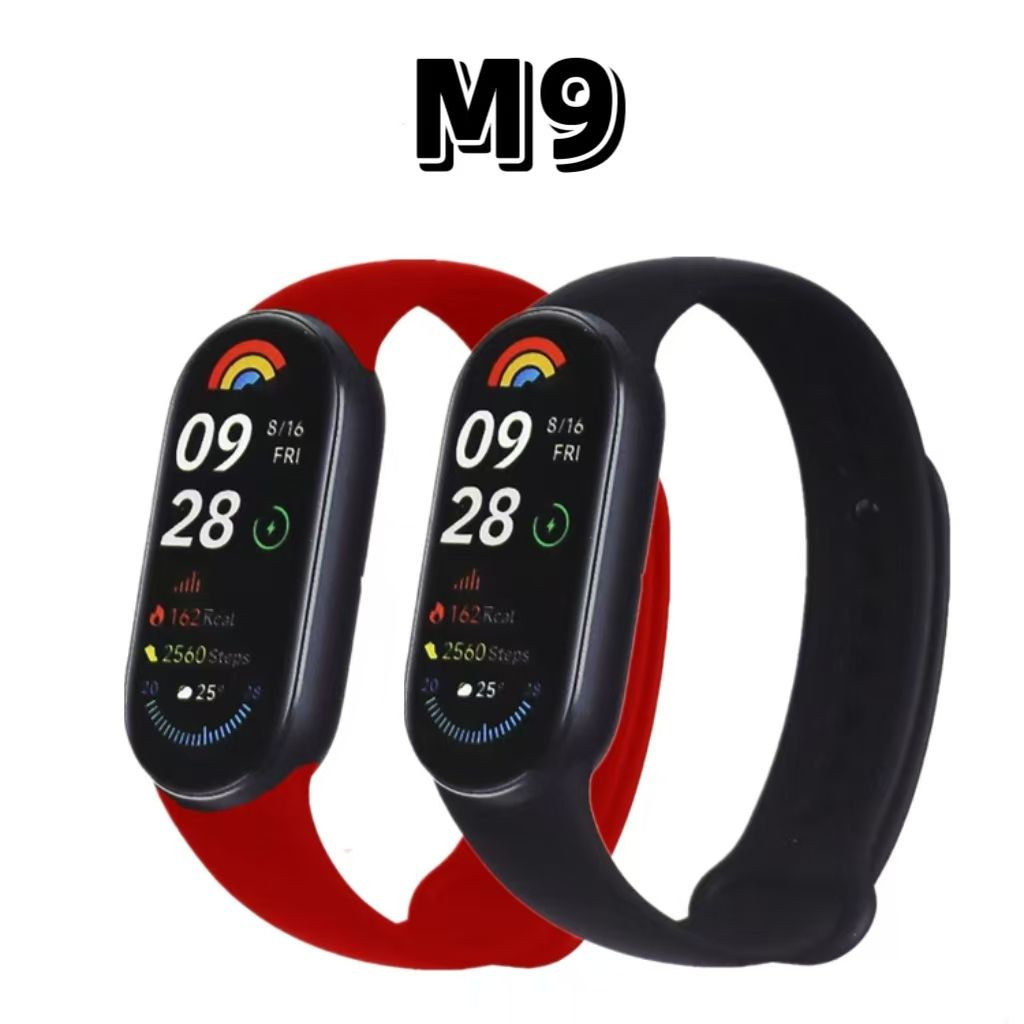 New M9 Smart Watch Men Women Smartband Heart Rate Fitness Tracker Blood Pressure Sport Smart Bracelet Smartwatches For Phones