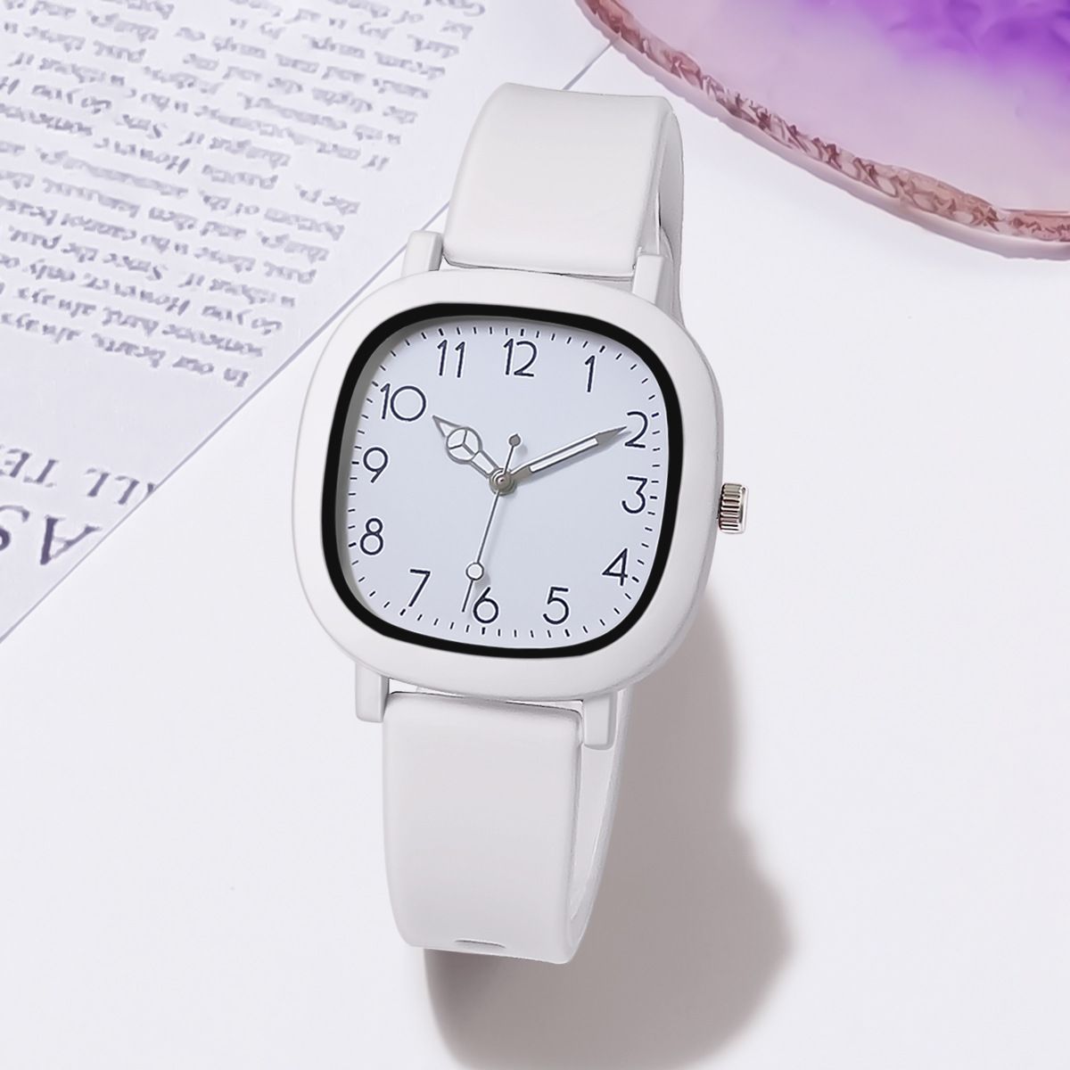 New Fashion Women Watch Quartz Watch Ladies Casual Silicone Jelly Watches Clock Wrist Watches Girl Gift