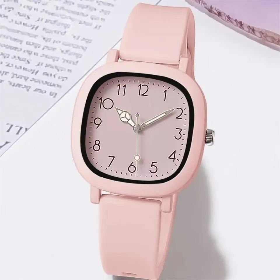 New Fashion Women Watch Quartz Watch Ladies Casual Silicone Jelly Watches Clock Wrist Watches Girl Gift