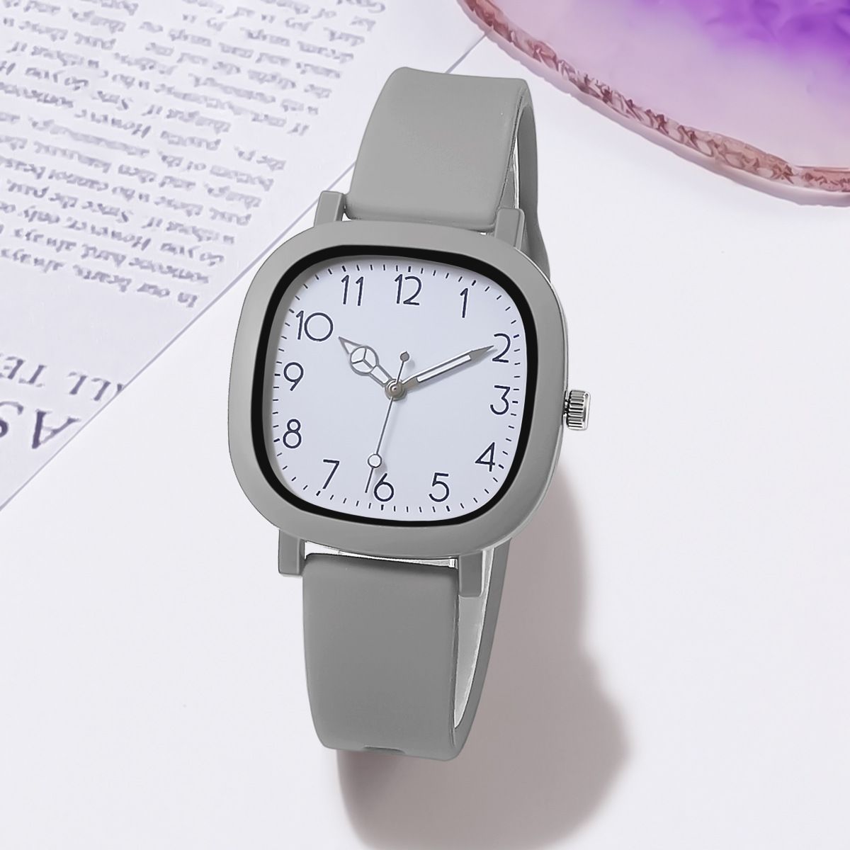 New Fashion Women Watch Quartz Watch Ladies Casual Silicone Jelly Watches Clock Wrist Watches Girl Gift