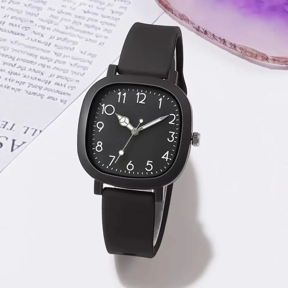 New Fashion Women Watch Quartz Watch Ladies Casual Silicone Jelly Watches Clock Wrist Watches Girl Gift