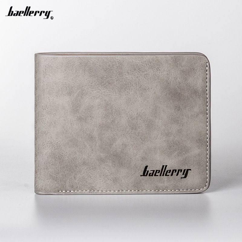 High Quality Soft Leather Wallet Men Vintage Baellery Brand Wallets Purse Credit Card Holder Bag