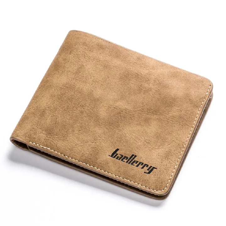 High Quality Soft Leather Wallet Men Vintage Baellery Brand Wallets Purse Credit Card Holder Bag