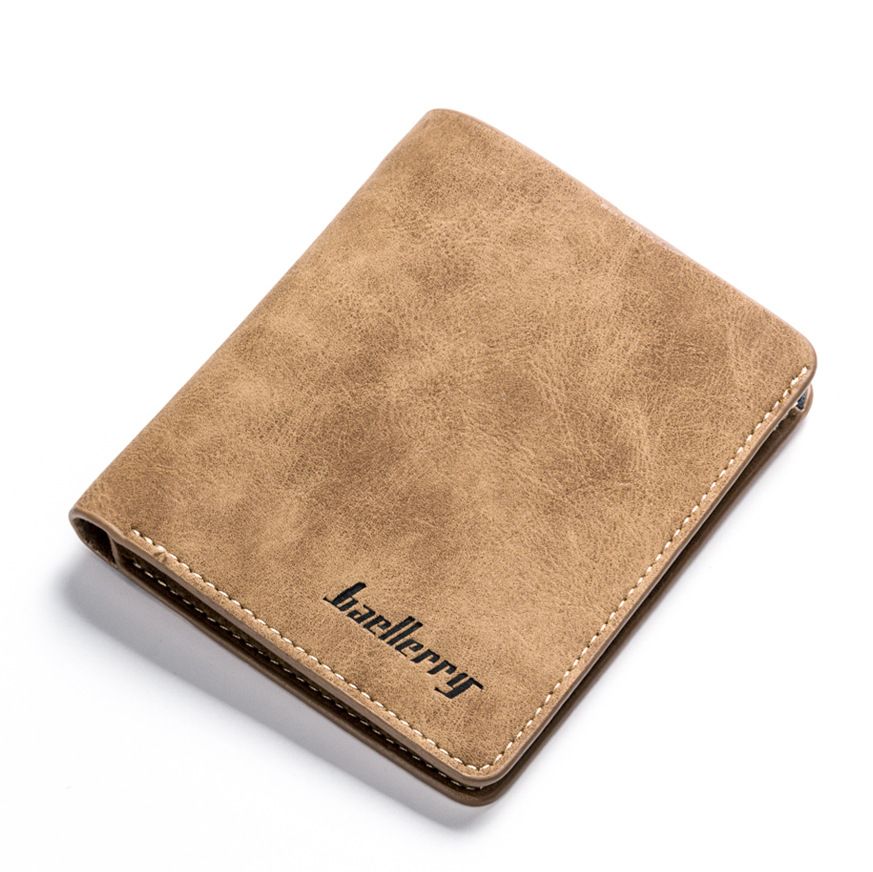 High Quality Soft Leather Wallet Men Vintage Baellery Brand Wallets Purse Credit Card Holder Bag
