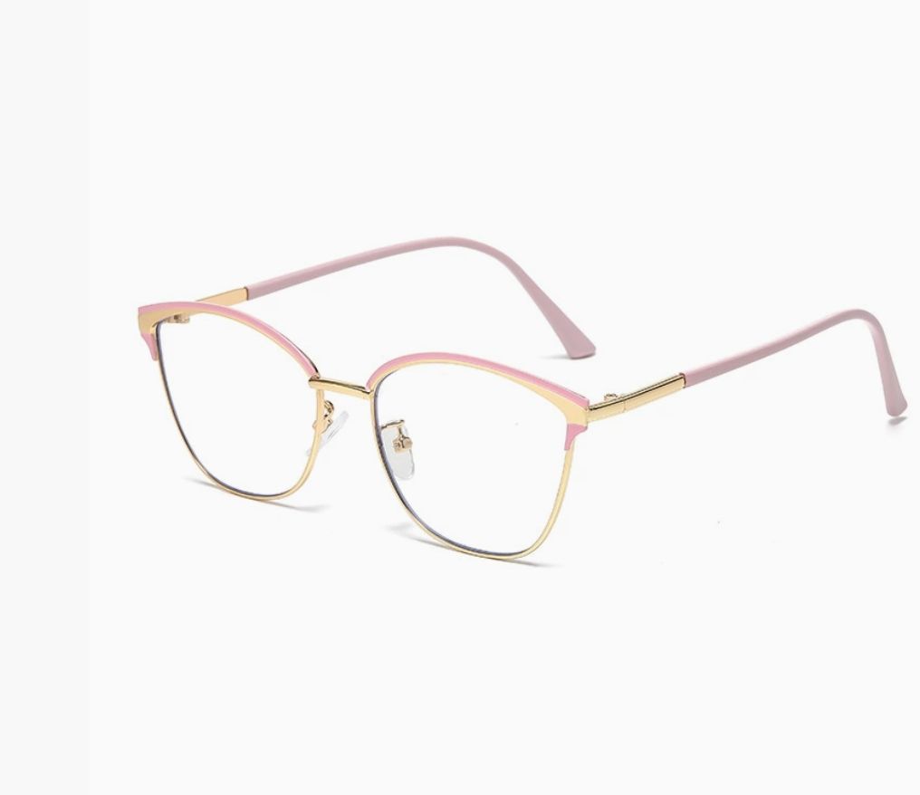 New Cat Eye Photochromic Glasses Color Changing Glasses Retro Anti Blue Light Glasses Reading Glaases Eyewear Frames
