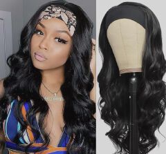 New Headband Wig Body Wave Wig 26Inch Hair Wigs Women Brazilian Ready To Wear Wig Curly Hair Wig