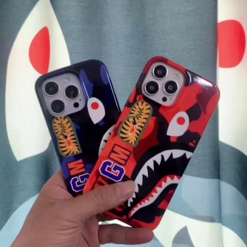 Hiphop Bape Phone Case Fashion Phone Covers For iPhone Smart Phones Mobile Accessories