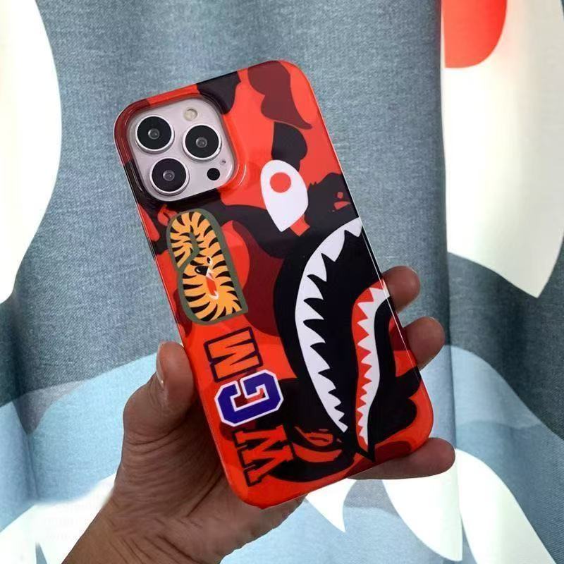 Hiphop Bape Phone Case Fashion Phone Covers For iPhone Smart Phones Mobile Accessories