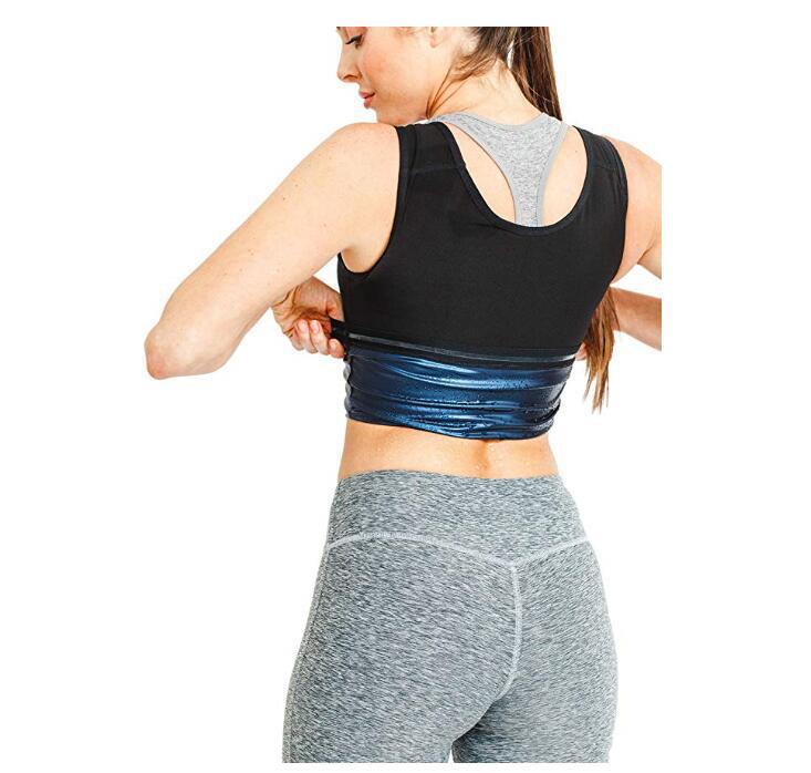 Original Sweat Sauna Shaper Waist Trainer Women Vest Corset Slimming Weight Loss Sports Tank Top