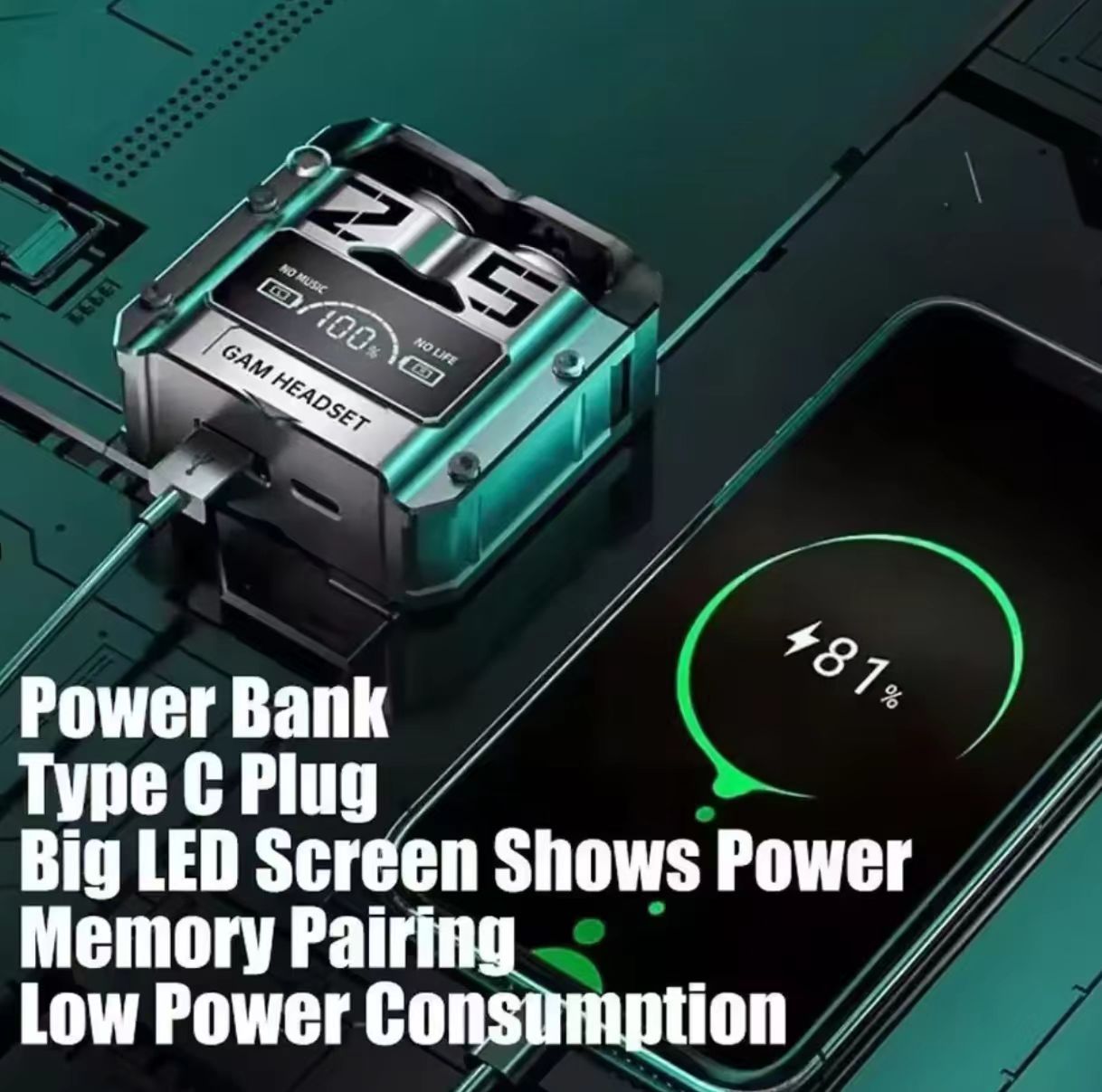 M25 Bluetooth Earphones Wireless Earphones Touch Control Earpods Sports Earbuds With Mic HD Call For Phones