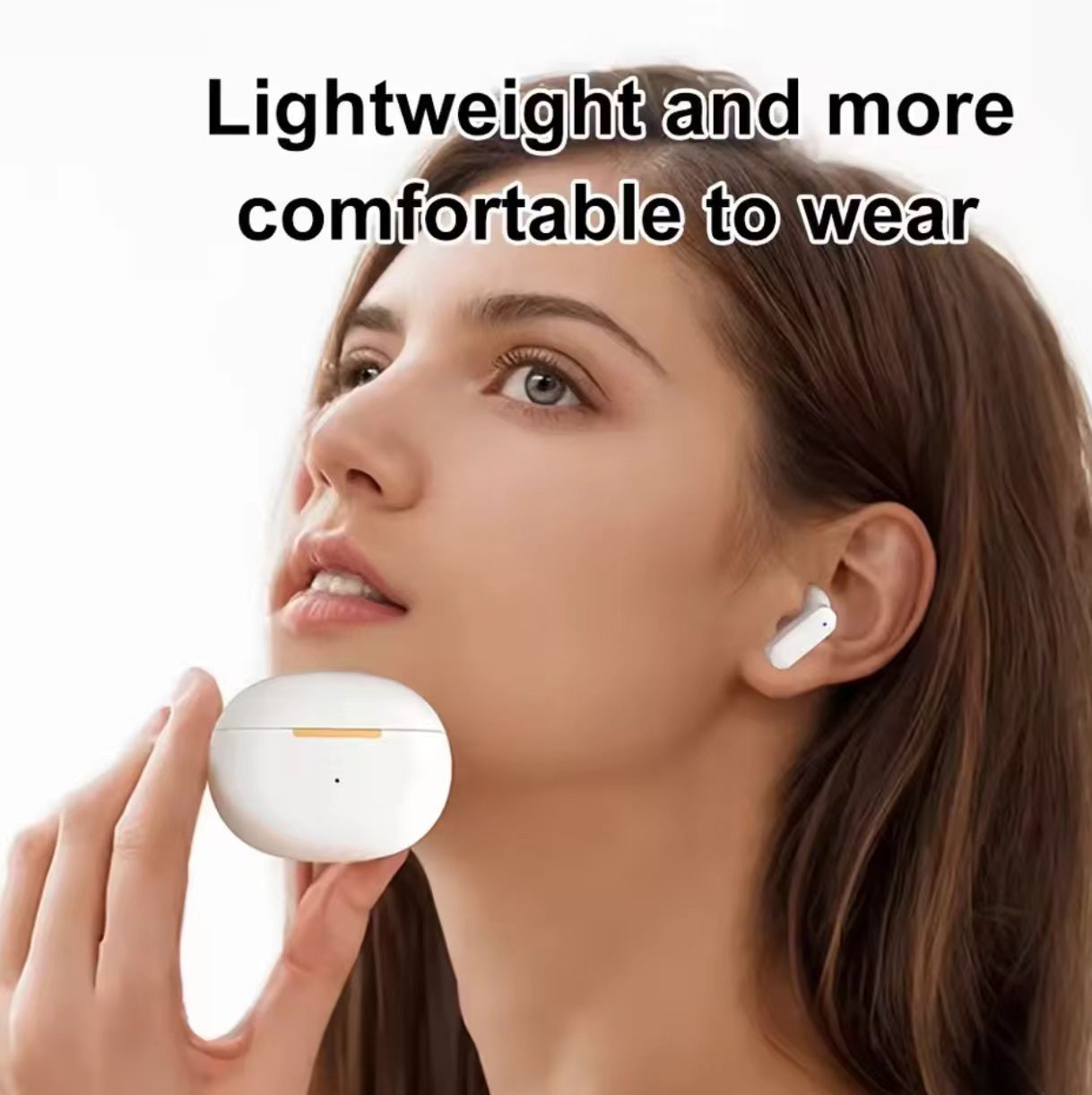 New V01 Bluetooth Earphones  Portable Audio Touch Control Wireless Earphones Bluetooth 5.4 Earpods TWS Hifi Sports Earbuds With Mic For Phones