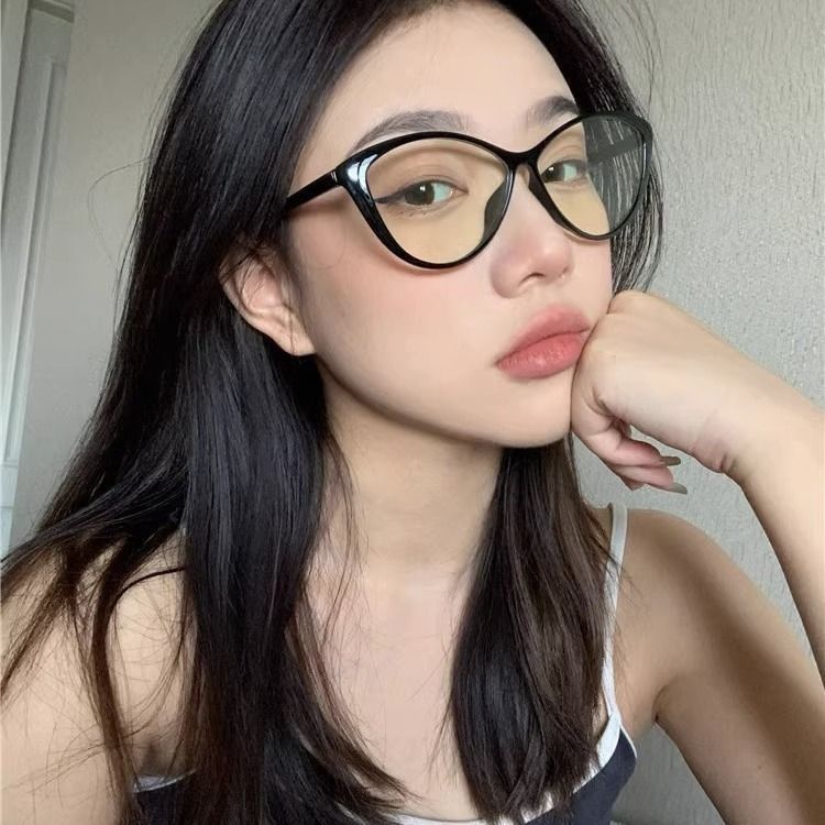 New Cat Eye Frame Glasses Anti Blue Glasses Eyeglasses Frames For Women Men Fashion Eyewear Frames