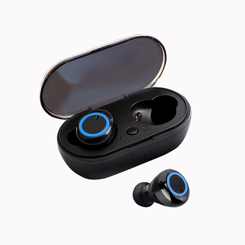 New Y50Bluetooth Earphones TWS Wireless In-ear Earbuds Handfree HiFI Stereo Sport Earpods Music Earphones For Phones
