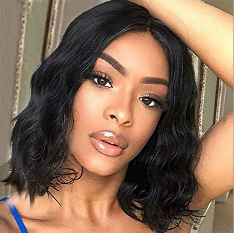 12Inch Wigs Fuffy Short Curly Hair Wig Synthetic Small Curly Wigs African Curls Hairstyles For Gift