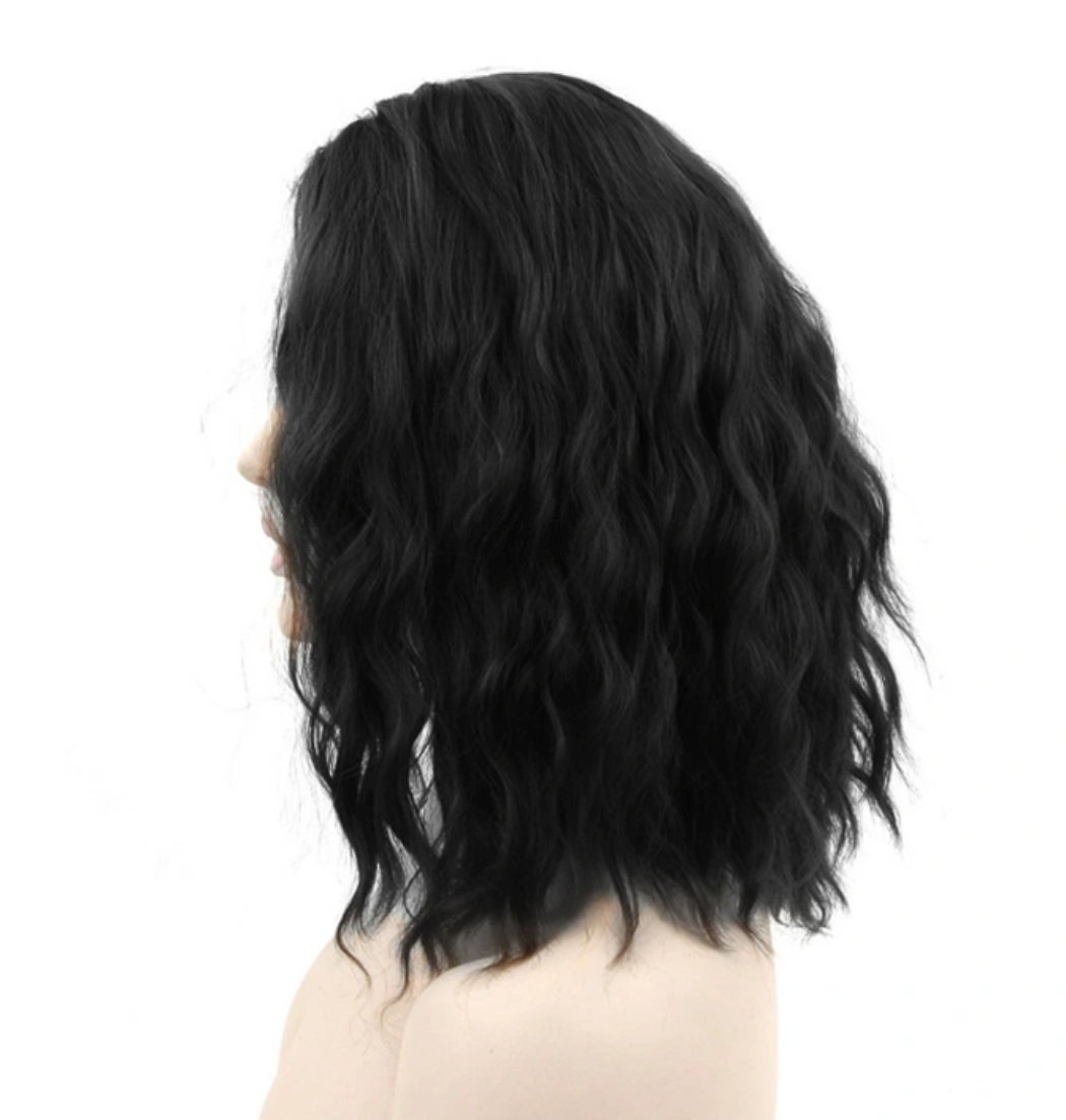 12Inch Wigs Fuffy Short Curly Hair Wig Synthetic Small Curly Wigs African Curls Hairstyles For Gift