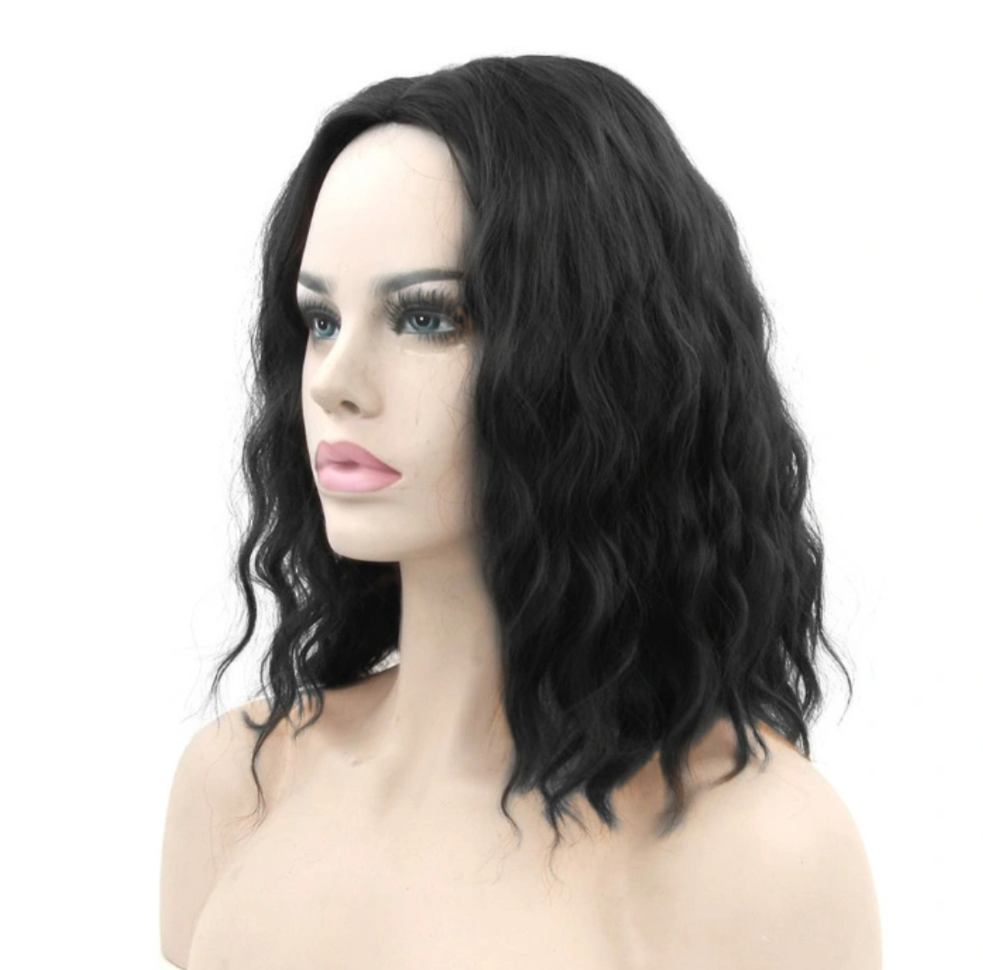 12Inch Wigs Fuffy Short Curly Hair Wig Synthetic Small Curly Wigs African Curls Hairstyles For Gift