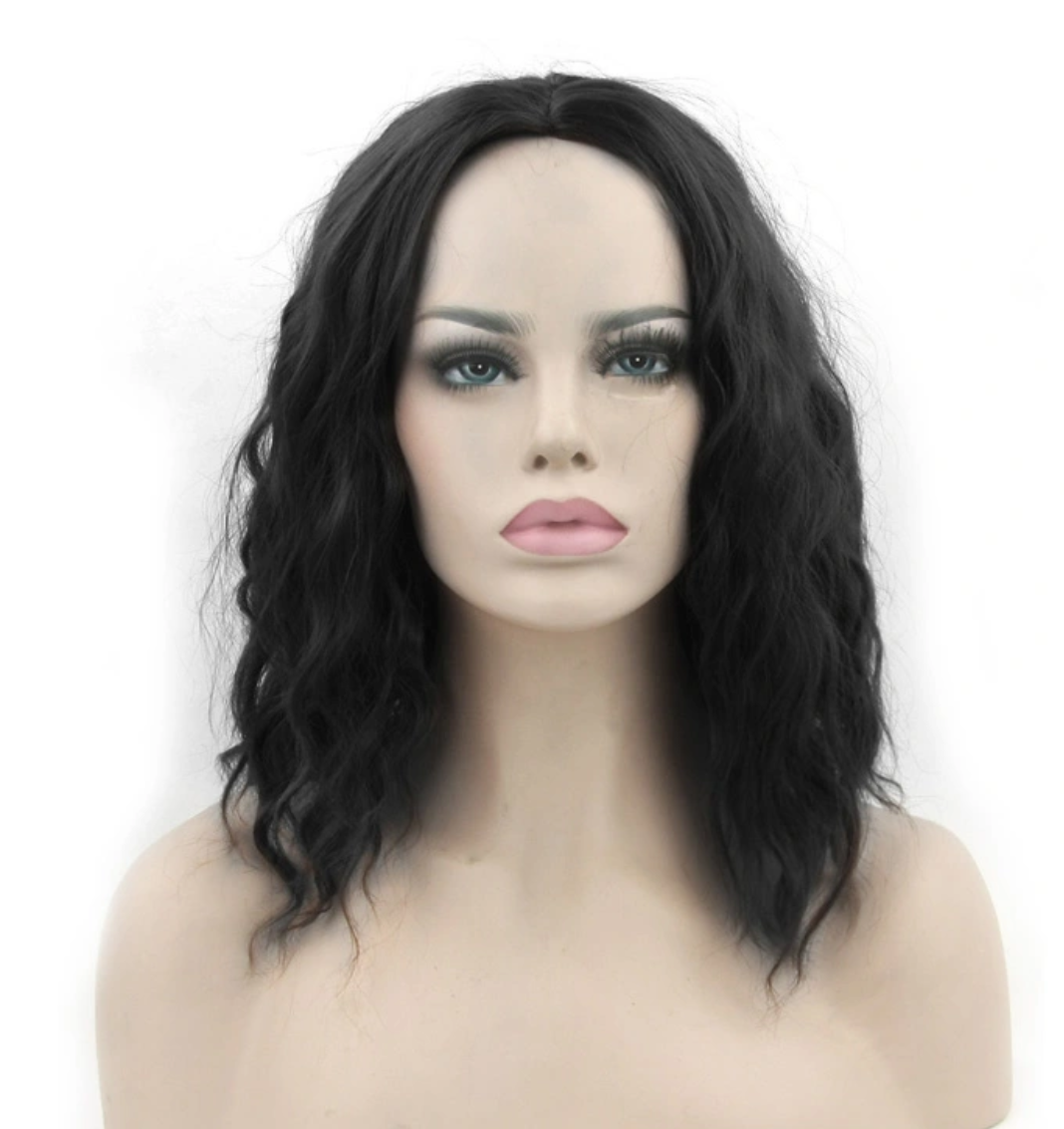 12Inch Wigs Fuffy Short Curly Hair Wig Synthetic Small Curly Wigs African Curls Hairstyles For Gift