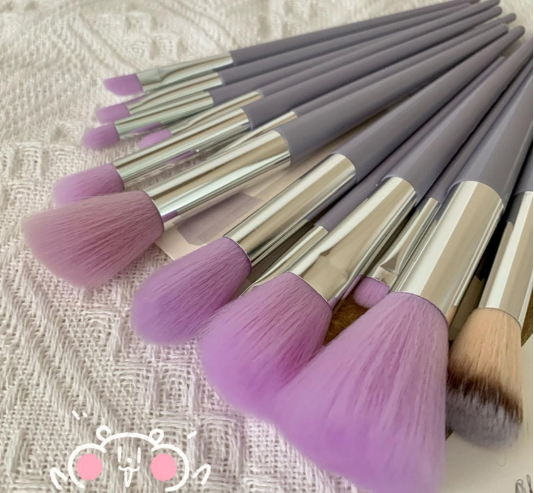 New 13Pcs Makeup Brush Set Foundation Powder Eyebrow Eyeshadow Blending Blush Brushes Beauty Make Up Kit Tool