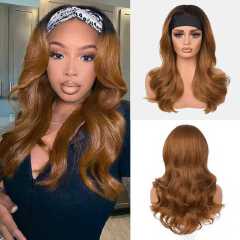 New Headband Wig Body Wave Wig 26Inch Hair Wigs Women Brazilian Ready To Wear Wig Curly Hair Wig