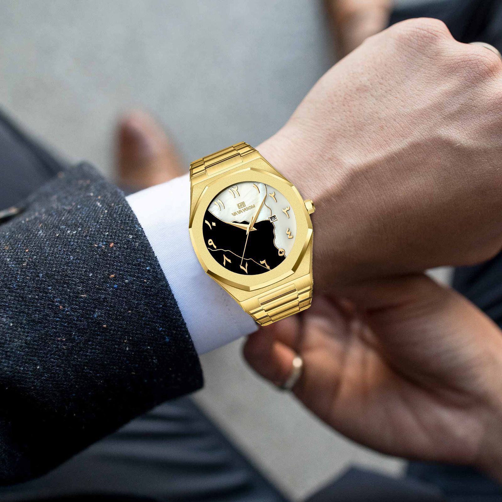 Mens Watches丨Special design丨Waterproof丨Luxury丨Stainless丨Quartz丨Business Style