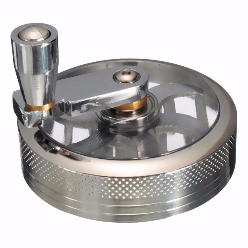 smoke  tobacco Herb Tobacco Spice Weeds Grass Grinder Smoke Crusher Hand Crank Muller Mill Smoking Accessories