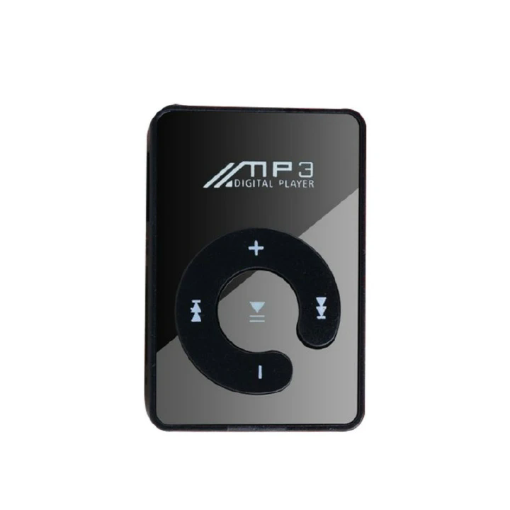 (Including earphones + charging cable)Portable Mini Clip USB MP3 Player Supports music media and micro SD/TF cards.
