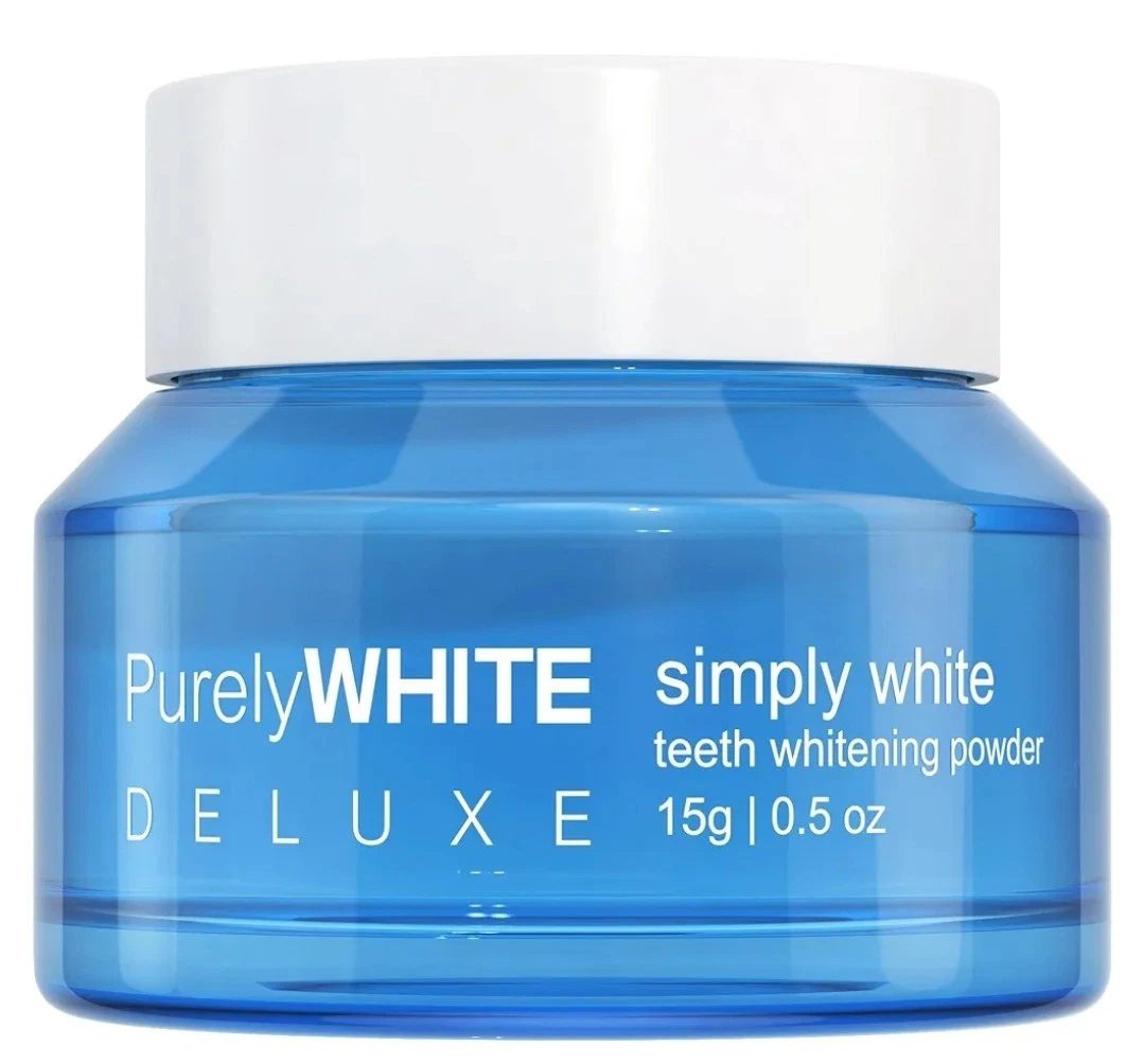 【Hot Sale】Purely White Simply White Teeth Whitening Powder - 0.5 oz | Professional Grade Stain Removal | Achieve 8 Shades Whiter in 7 Days | Natural Formula Safe for Sensitive Teeth | Thousands of Sat