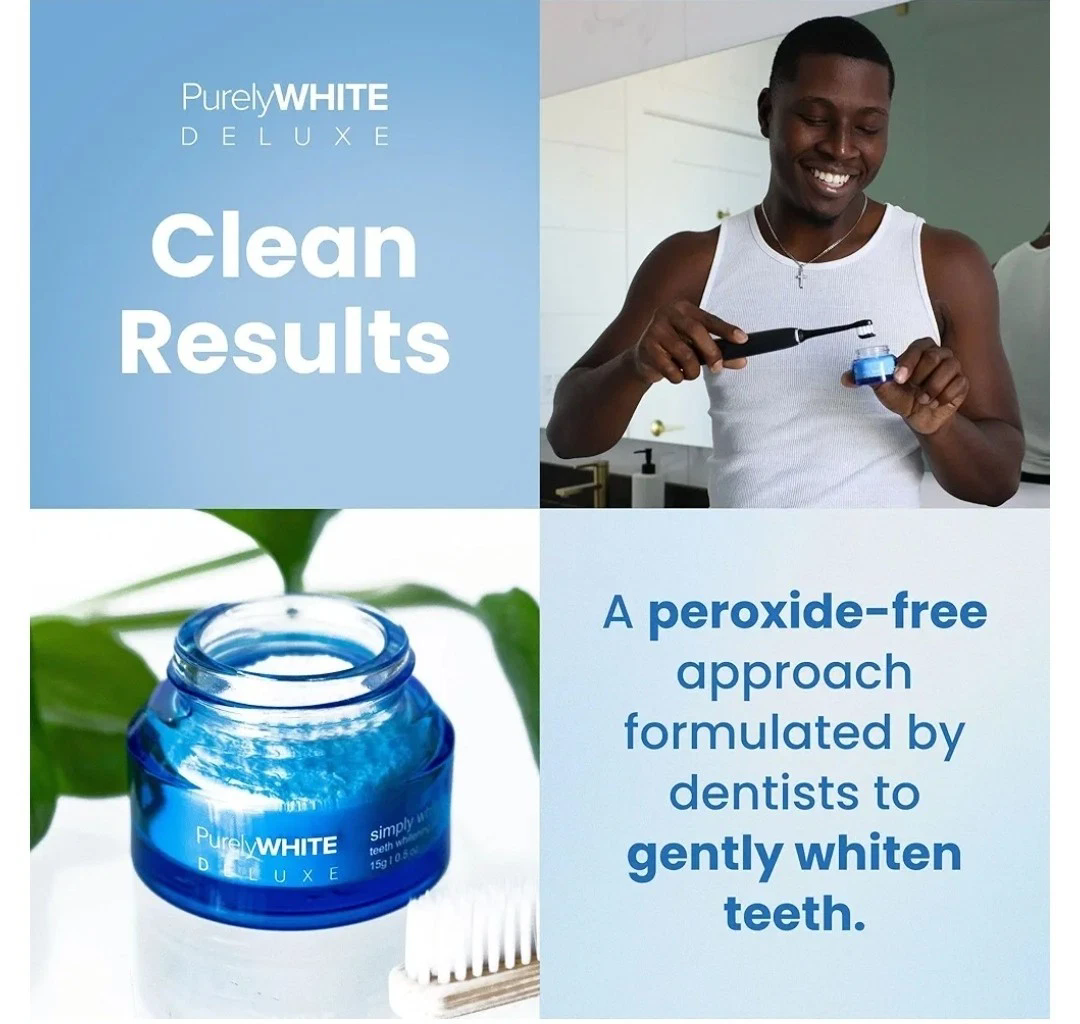 【Hot Sale】Purely White Simply White Teeth Whitening Powder - 0.5 oz | Professional Grade Stain Removal | Achieve 8 Shades Whiter in 7 Days | Natural Formula Safe for Sensitive Teeth | Thousands of Sat