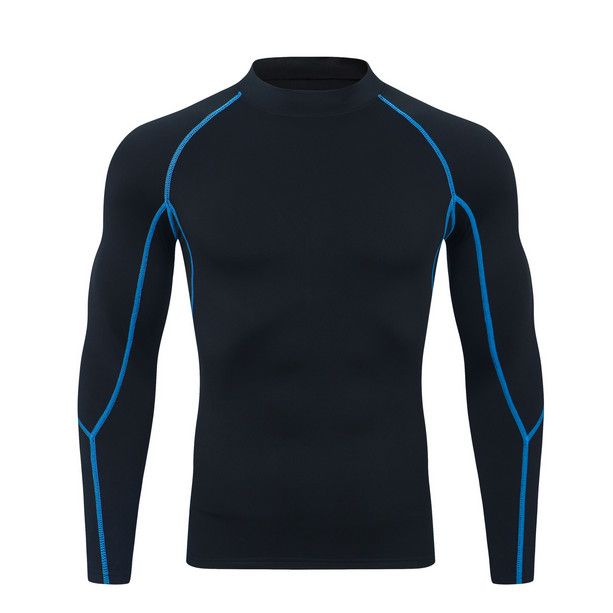 Men's Compression Shirts Long Sleeve Athletic Workout Tops Gym Undershirts