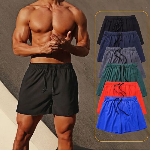 Men's Gym Workout Shorts，Quick Dry Athletic Shorts Lightweight Running Shorts with Pockets Activewear for Men.