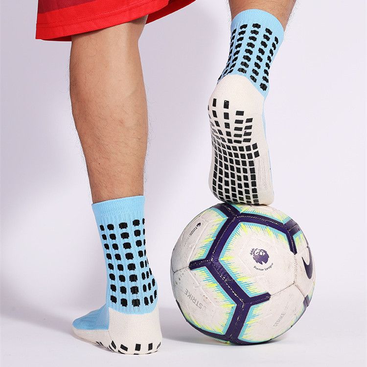 Clearance Sale 4 Pairs Professional Soccer Football Sports Socks Thickened Towel Sole Anti-odor Dot Rubber Non-slip Socks Yoga Socks  Anti-slip Thick Warm Socks Basketball Socks for Men and Women