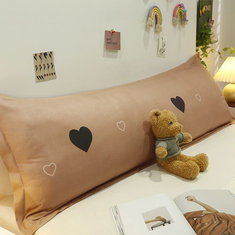 Basics Body Pillow Pillowcase Envelope Closure Long Pillow Cover Couple Pillow Protector for Lovers